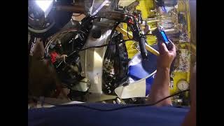 GSXR 1000 Streetfighter build pt6 fitting a Koso DB 01r speedo [upl. by Ennayrb795]