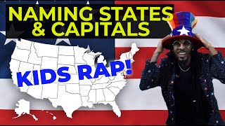 Tour the States Rap Flow  USA States and Capitals Rap Song [upl. by Enelloc55]