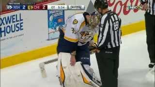 Gotta See It Rinne causes delay searching for puck in equipment [upl. by Ursula]