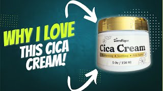 Review of Moisturizing Cica Cream for Face [upl. by Fish678]