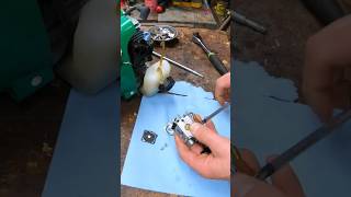 weed eater  grass trimmer  stalls  won’t start  Let’s clean the carburetor [upl. by Neerahs650]