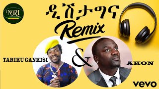 Dishta Gina Remix Akon ft Tariku Gankisi  New Ethiopian Music 2021Official Video Bellashow [upl. by Shirberg]