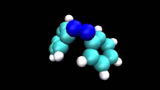 Simulation of photoisomerization of cisazobenzene [upl. by Yauqram866]