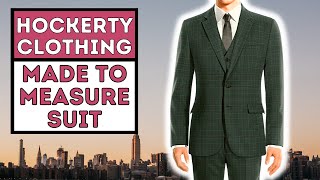 HOCKERTY CUSTOM SUIT REVIEW  MADE TO MEASURE SUIT REVIEW [upl. by Lebna752]