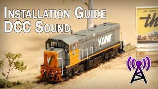 DCC Sound Installation Guide for the Auscision P Class [upl. by Melcher]