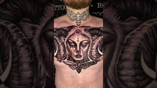 AMAZING FULL CHEST TATTOO DONE [upl. by Esalb]