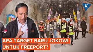 Usai Cek quotIsi Perutquot Tambang Jokowi Kasih Target Baru untuk Freeport [upl. by Kenrick246]