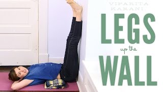 Legs Up The Wall  Foundations of Yoga [upl. by Amocat]