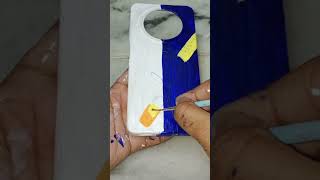 Customized phone cover painting  prt1 shots art drawing youtube [upl. by Htebsil]