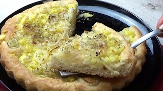 Focaccia con patate e cipolle [upl. by Gail]