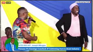 MUIGAI WA NJOROGE CELEBRATING WAINAINA WA KIANDEGES FOR THIS SONG [upl. by Atrahc]