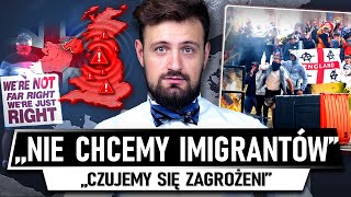 Wielka BRYTANIA ma DOŚĆ IMIGRANTÓW  Masowe protesty [upl. by Salaidh]