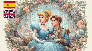 Learn SPANISH with Cinderella  SpanishEnglish Story [upl. by Cassandra]