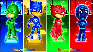 Pj Masks  Tiles Hop EDM Rush 🎶 Owlette 🆚 CatBoy 🆚 Gekko 🆚 An Yu 🆚 Night Ninja 🆚 Romeo 🆚 Luna Girl [upl. by Aleen69]