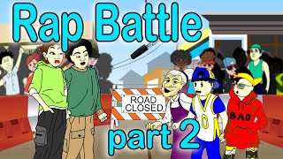 Rap Battle part2 X Tsismosa  Pinoy Animation [upl. by Ahsiryt]