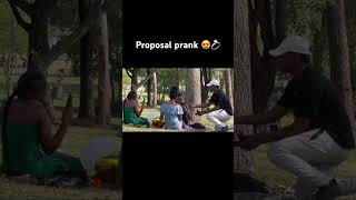 Proposing to random strangers 😍💍pt1 shorts proposalprank [upl. by Noelyn671]