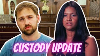 90 Day Fiancé Paul and Karine Custody Update Cousin Takes Kids Out of State [upl. by Haisoj]