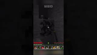 I found the mob spawner in cave 😨 shorts [upl. by Adnohsirk10]