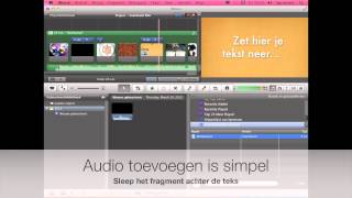 imovie 11 presentatie maken [upl. by Asha752]