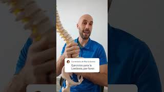 Ejercicios para la lordosis lumbar fisioterapiatualcance [upl. by Macknair]