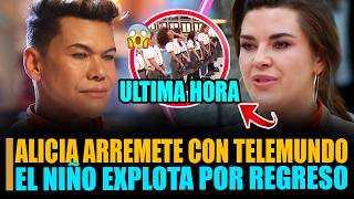 ALICIA MACHADO Y EL NIÑO ARREMETEN CON TELEMUNDO 😱 POR REGRESO DE PARTICIPANTES  TOP CHEF VIP 2024 [upl. by Ekenna939]