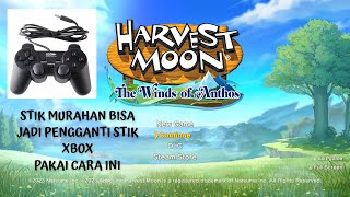 TUTORIAL SETTING Stik USB biasa untuk maen harvestmoon the winds of anthos di PC [upl. by Redneval]