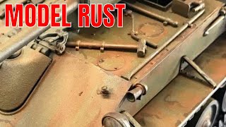 Rusting your plastic models using easy to follow instructions [upl. by Jessica]