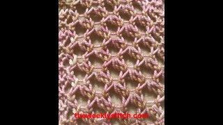 Stockinette Honeycomb [upl. by Marciano]