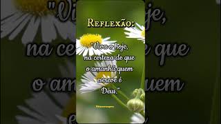 Reflexão reflexão motivação fe deusnocomando [upl. by Isola]