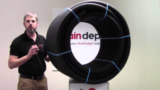 60mm Perforated Land Drainage Coil [upl. by Arno542]