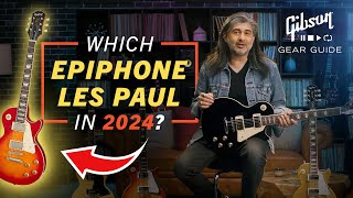 quotBESTquot Epiphone Les Paul For YOU in 2024 Epiphone Les Paul Models Explained [upl. by Richmound137]