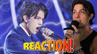 Dimash Kudaibergen SOS REACTION by professional singer [upl. by Mou500]