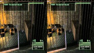 Splinter Cell Chaos Theory HD  Stereoscopic 3D Gameplay [upl. by Acinorrev]