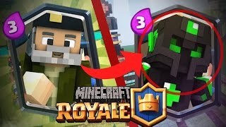 PRUEBAS DE CLASH ROYAL EN MINECRAFT [upl. by Ninos]