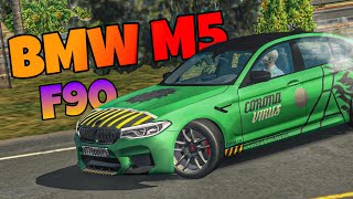 TUTORIAL VINIL BMW M5 F90  CAR PARKING MULTIPLAYER [upl. by Belia]