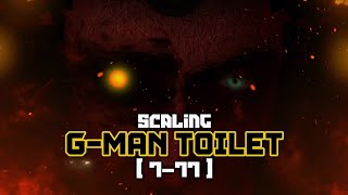 Scaling GMan Toilet  Skibidi Toilet [upl. by Glover778]