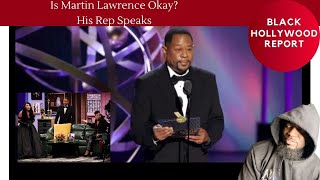 Martin Lawrence Team Responds to quotHealthquot Concerns at the Emmys [upl. by Selassie]