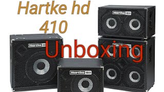 Unboxing hartke hd410 [upl. by Yruok]