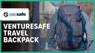 Pacsafe Venturesafe EXP35 Travel Backpack Review 2 Weeks of Use [upl. by Raab]