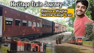 Waghai to bilimora mini train adventure awaitsvimal explores [upl. by Anitsugua]