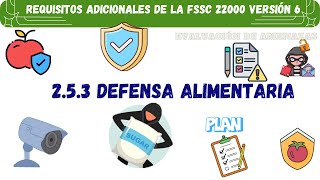 2 5 3 Defensa Alimentaria [upl. by Gilberto]