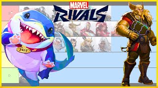 The ULTIMATE Marvel Rivals BETA Tierlist [upl. by Ocko239]