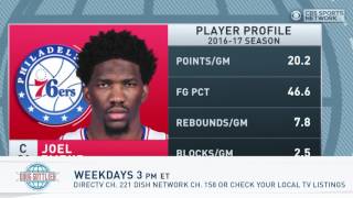 Gottlieb 76ers mad at Joel Embiid for dancing [upl. by Aveline880]