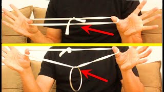 magic trick revealed   Ring On Rope Magic Trick [upl. by Russo993]