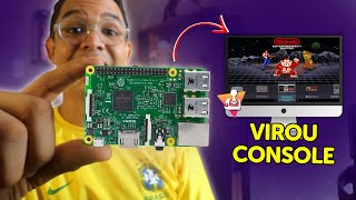 Como Transformar QUALQUER RASPBARRY PI em CONSOLE com o BATOCERA 2024 [upl. by Audette]