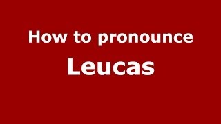 How to pronounce Leucas GreekGreece  PronounceNamescom [upl. by Okihcim]