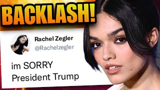 Disney Forces Rachel Zegler To Apologize For AntiTrump Rant [upl. by Ramey]