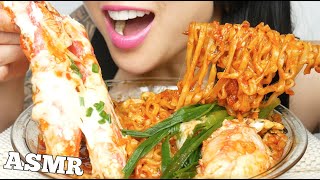 ASMR KING CRAB LEGS SPICY NOODLES SCRUMPTIOUS BIG BITES EATING SOUNDS  NO TALKING  SASASMR [upl. by Rettke263]