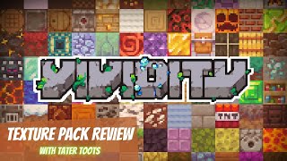 Vividity Texture Pack  Minecraft Official Trailer  Resource Pack Review [upl. by Devaj]