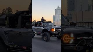 Custom Ford Bronco leaving SEMA 2024 [upl. by Rudy]